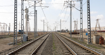 The reconstruction of the Alat-Osmanli-Astara railway line is progressing rapidly